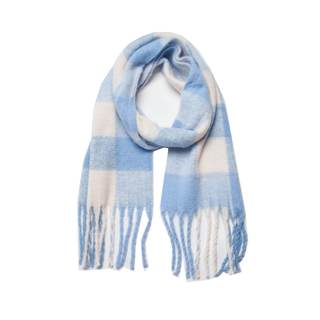 Yatemiole Women's Cashmere Big Coloured Checked Scarf Winter Warm Wrap Scarf Pattern - 11