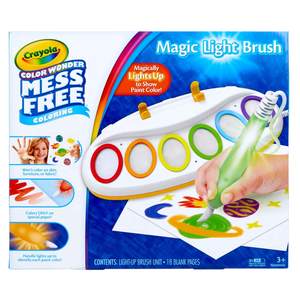 Crayola Color Wonder Magic Light Brush, Mess Free Painting for Kids…