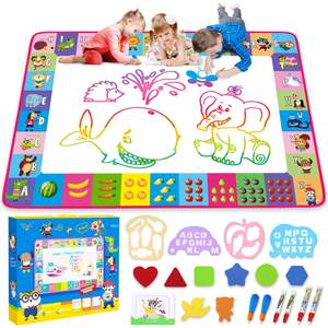 Water Doodle Mat - Kids Painting Drawing Board, Gift Toy for Ages…