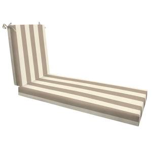 Honeycomb Outdoor Heritage Chaise Cushion for Patio Furniture, 21.5 x…