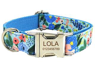 Personalized Dog Collar, Custom Engraving with Pet Name Phone Number…