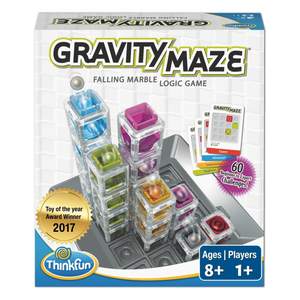 ThinkFun Gravity Maze - Falling Marble Logic Game - Challenging STEM…