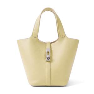 Tote Bag for Women Vegan Leather Bucket Purse… — A15-1 Yellow