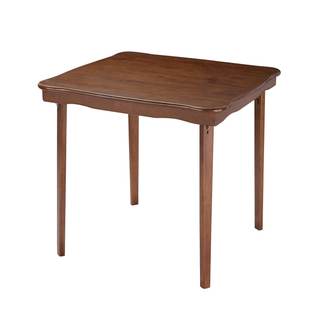 Stakmore Stylish Durable Versatile Square Folding Table, Fruitwood |…
