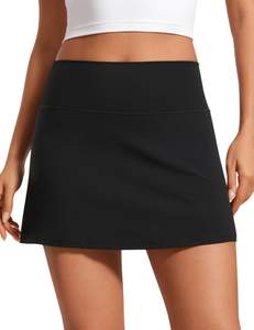 CRZ YOGA Butterluxe High Waisted Tennis Skirts | Built-in Shorts with Pockets…