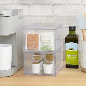 STORi Audrey Stackable Clear Bin Plastic… — main image