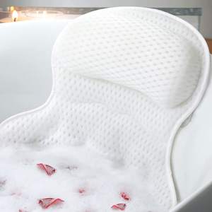 Bath Pillow Bathtub Pillow, Luxury Bath Pillows for Tub Neck and Back Support…