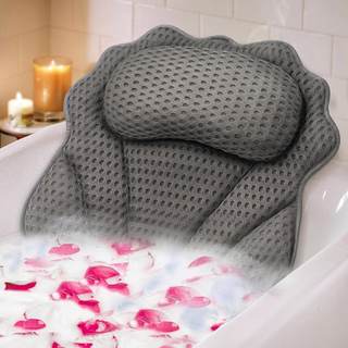Bath Pillow RUVINCE Ergonomic Luxury Bathtub Pillow with Head,Neck…